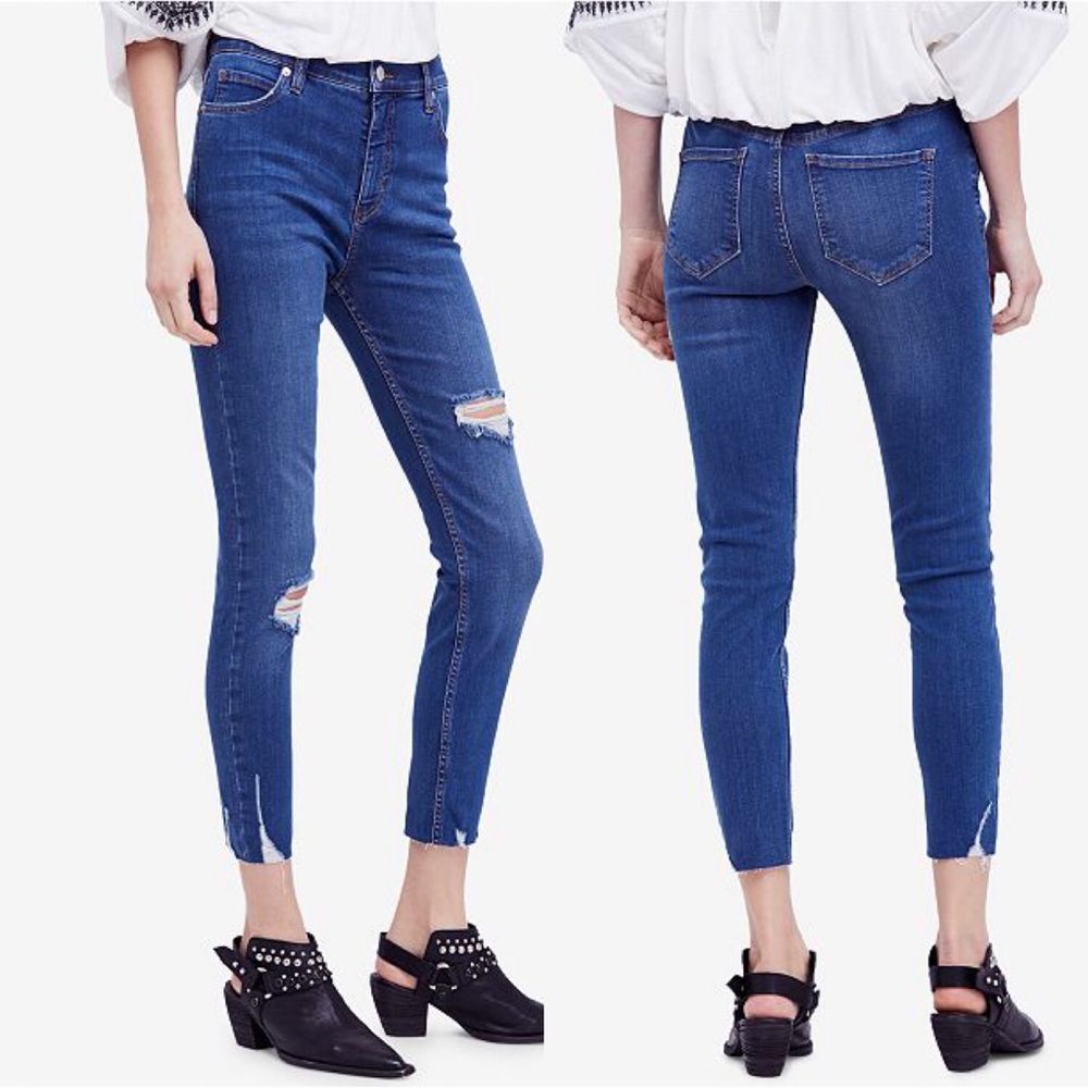 ✨HP✨Free people skinny jeans